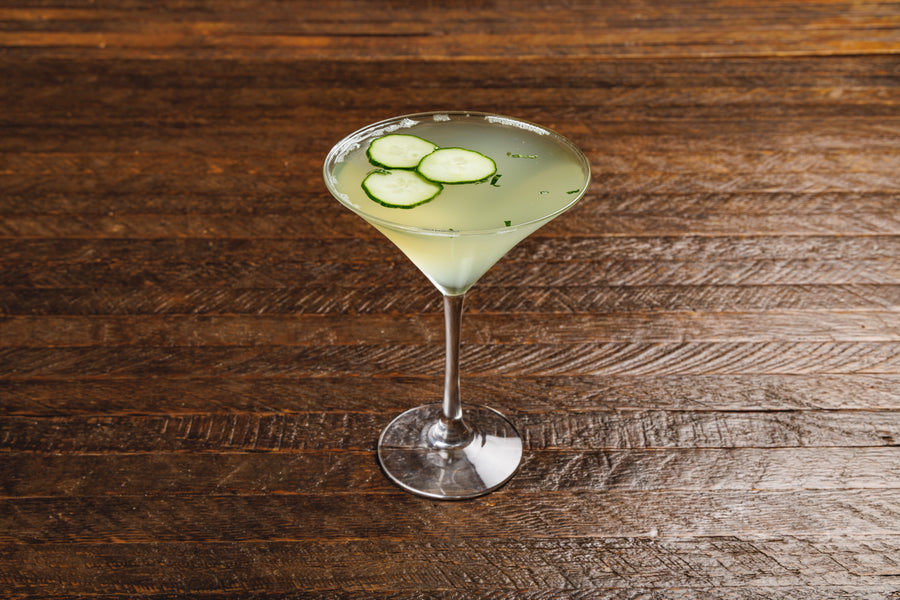 Cucumber + Mint Martini