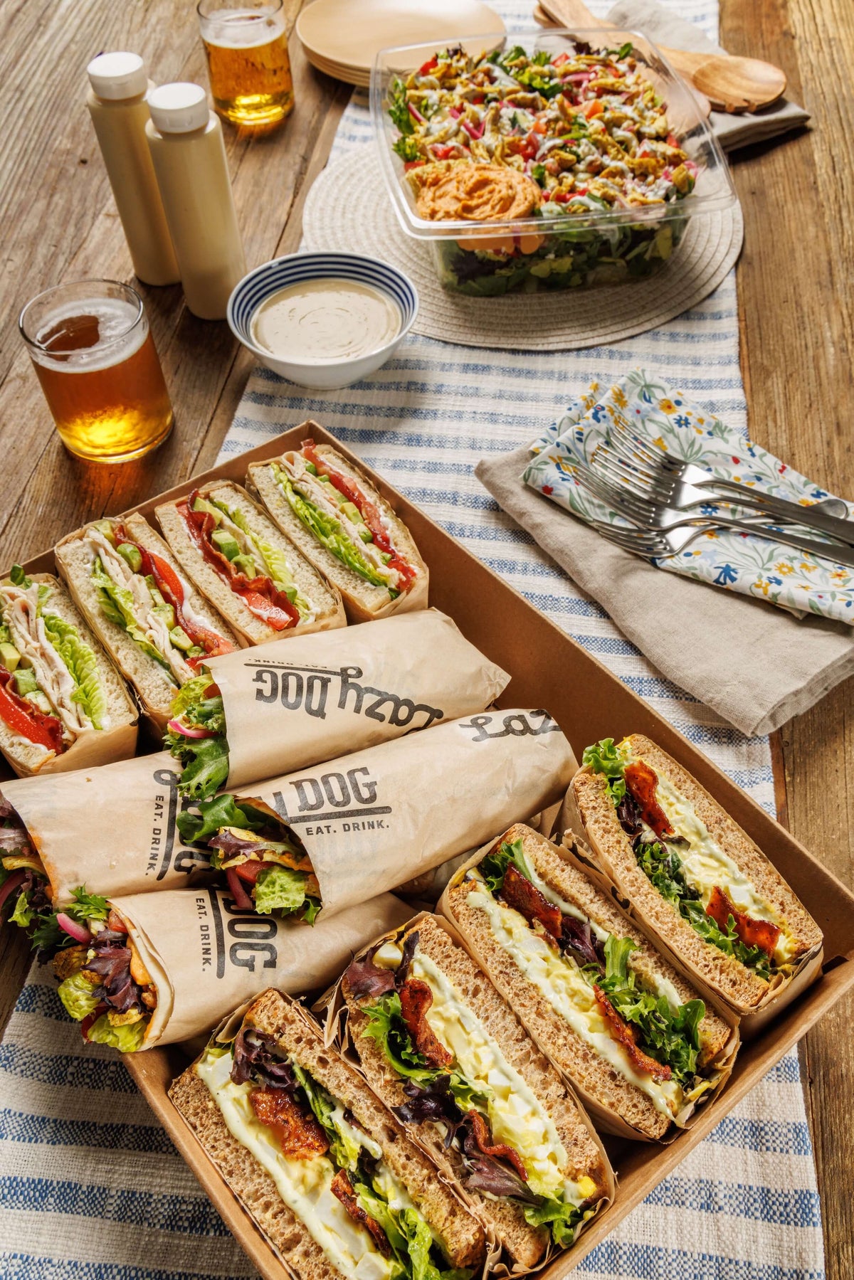 Sandwich + Salad Bundle