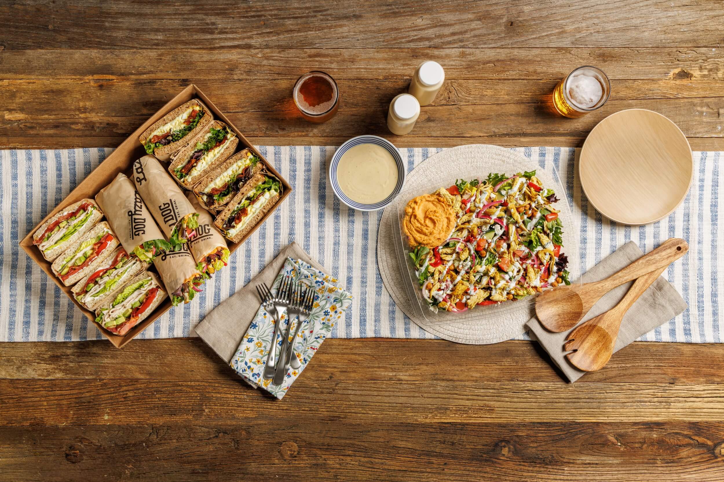 Let Us Handle the Food