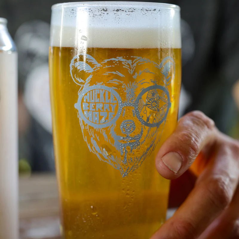 Huckleberry Haze IPA Pint Glass