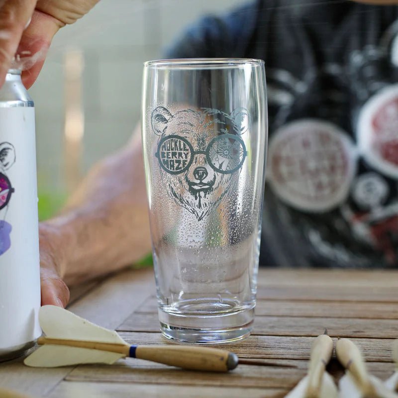 Huckleberry Haze IPA Pint Glass