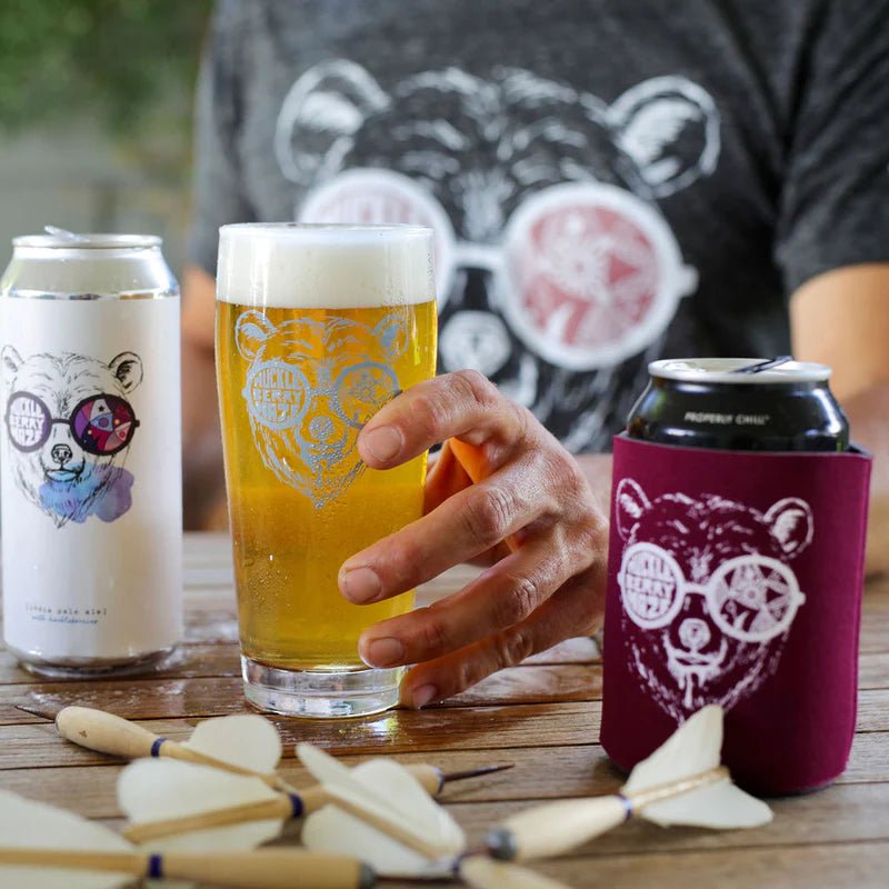 Huckleberry Haze IPA Pint Glass